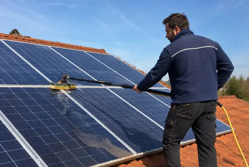 Nettoyage et entretien de panneaux solaires à Dolus-d'Oléron